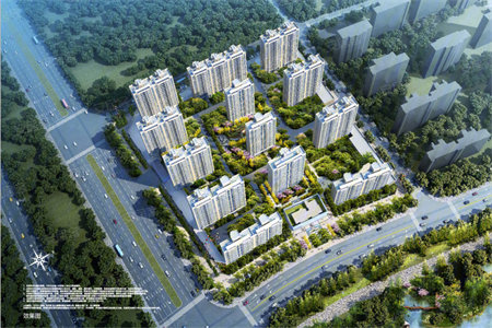 金东世纪城电梯房107平套三带附房